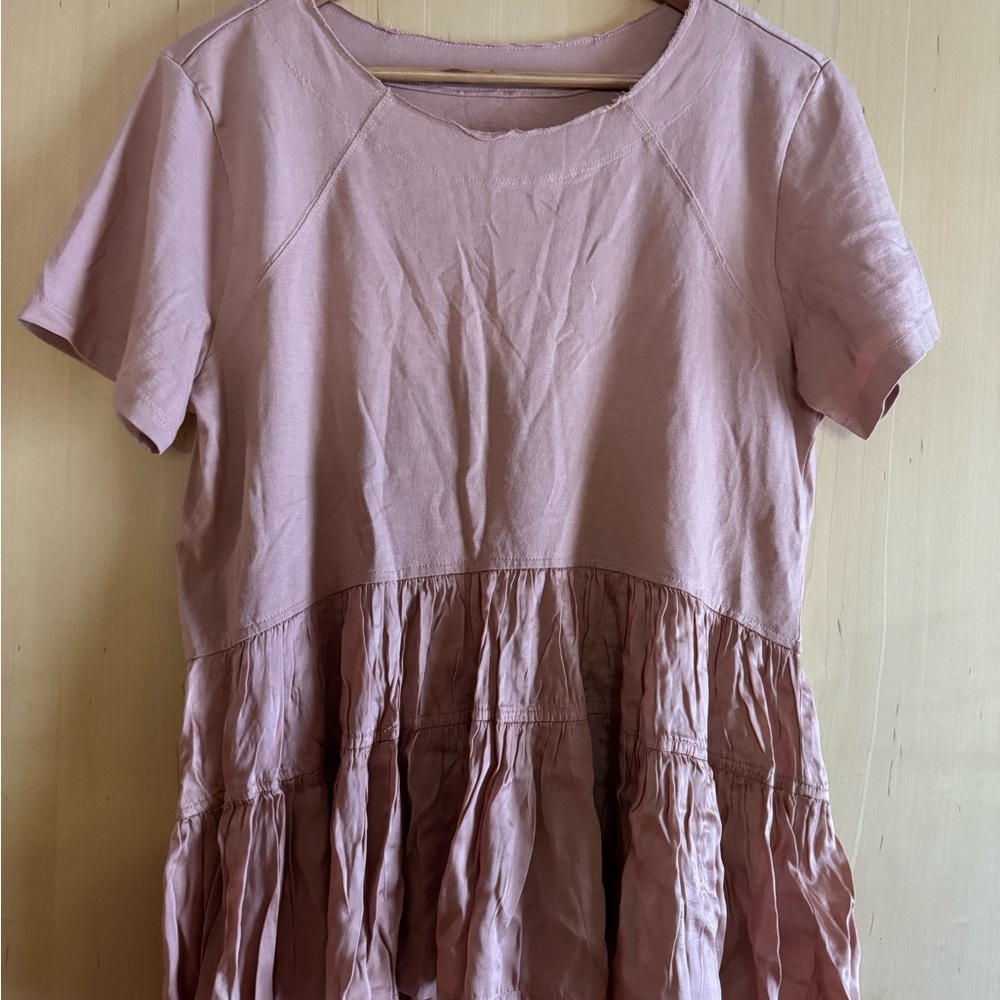 Anthropologie Mauve pink  Blouse